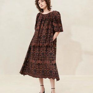 Loeffler Randall Mimi Black/Brown Oversized Dress